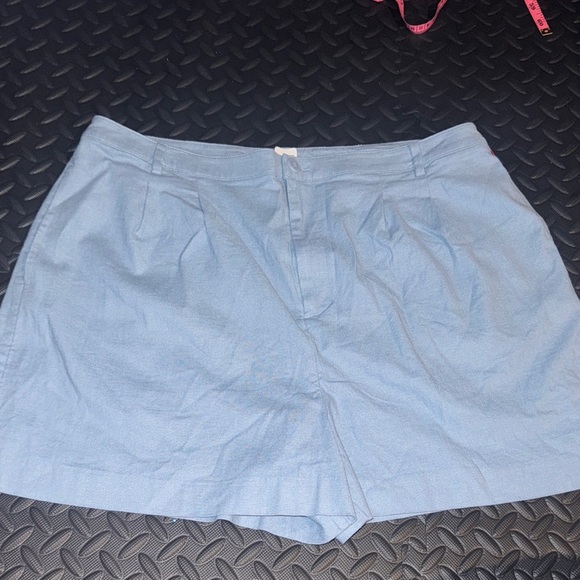 Open Edit • NWT Light Blue linen blend Shorts Set - Picture 3 of 7